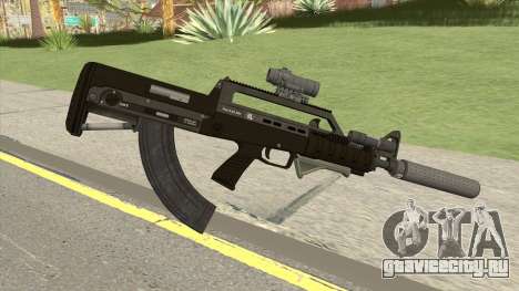 Bullpup Rifle (Complete Upgrade) GTA V для GTA San Andreas
