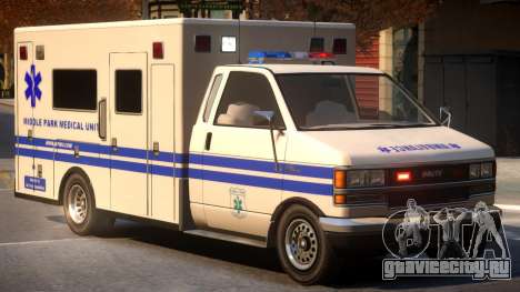 Ambulance Middle Park Medical Unit для GTA 4