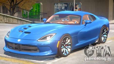 Dodge Viper SRT R1 для GTA 4