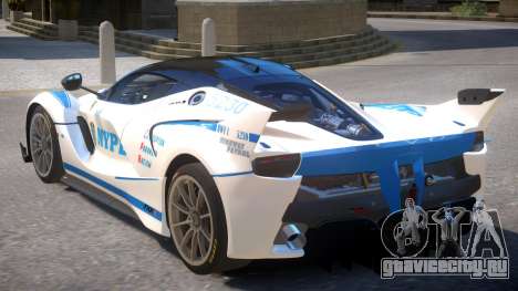 Ferrari FXX-K Police для GTA 4
