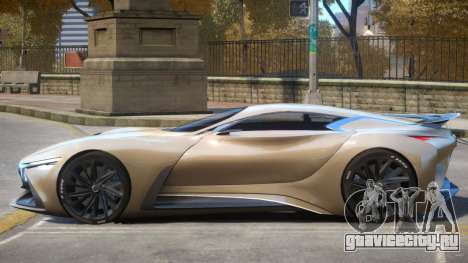2014 Infiniti Concept V1.1 для GTA 4