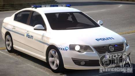 Volkswagen Passat Police для GTA 4