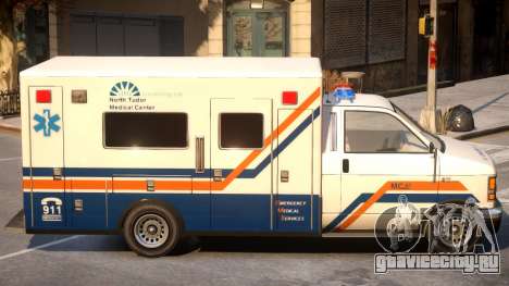 Ambulance North Tudor Medical Center для GTA 4