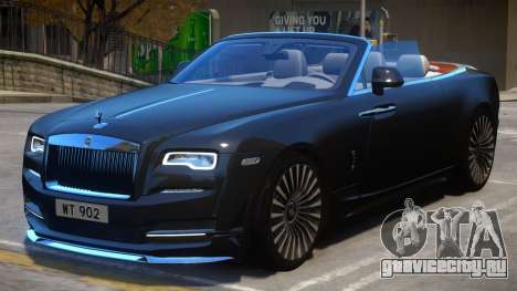 2016 Rolls Royce Dawn Onyx Concept для GTA 4
