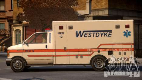 Ambulance Westdyke EMS для GTA 4