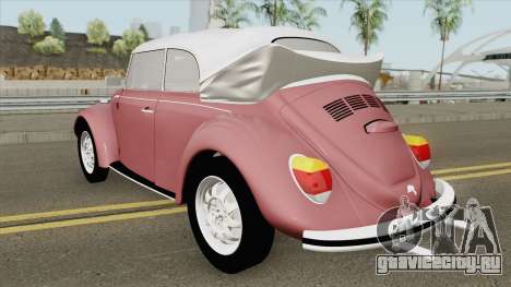 Volkswagen Fusca 75 (Conversivel) для GTA San Andreas