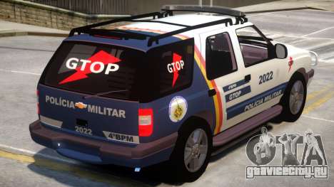 Chevrolet Blazer Police для GTA 4