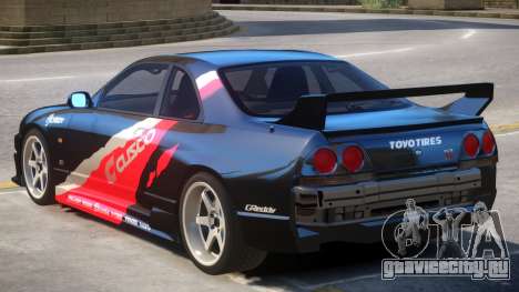 Nissan Skyline GTR PJ3 для GTA 4