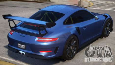 2018 Porsche 911 GT3 RS wheel black для GTA 4