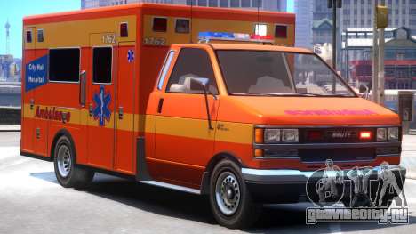 Ambulance City Hall Hospital для GTA 4