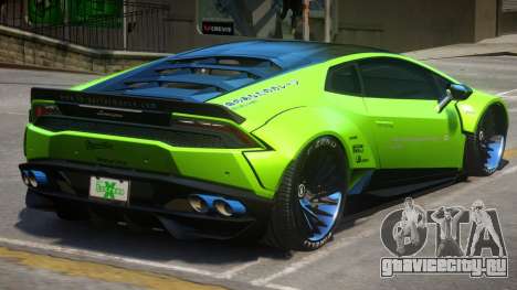 Lamborghini Libertywalk Green для GTA 4