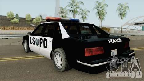 Police Car From Cutscene для GTA San Andreas