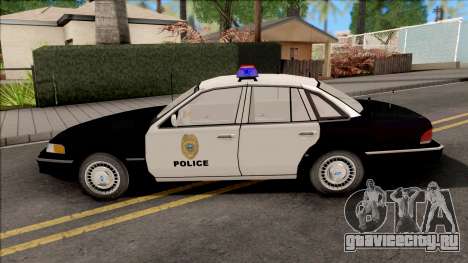 Ford Crown Victoria 1997 Hometown Police для GTA San Andreas