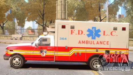 Vapid Ambulance Retro v1.1 для GTA 4