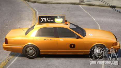 Vapid Stanier Taxi Modern для GTA 4