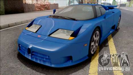 Bugatti EB110 SS (US-Spec) 1992 HQLM для GTA San Andreas