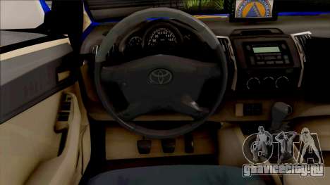 Toyota Fortuner Civilna Zastita для GTA San Andreas