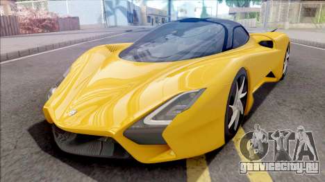 SSC Tuatara 2019 для GTA San Andreas