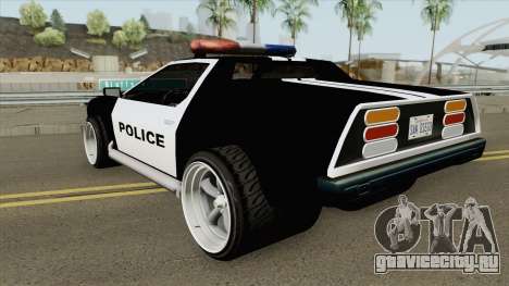 DeLorean DMC-12 Police 1981 для GTA San Andreas
