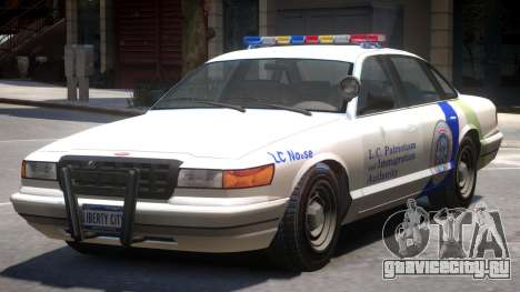 Police Vapid Stanier V2 для GTA 4