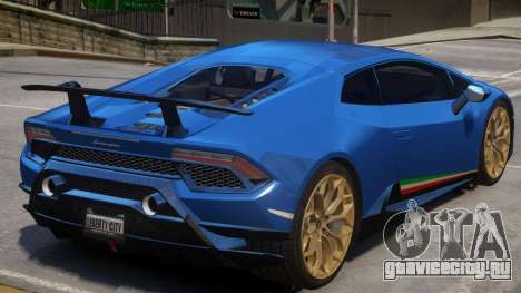 2017 Lamborghini Huracan V1.0 для GTA 4
