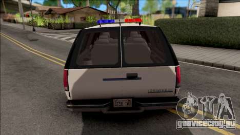 Chevrolet Suburban 1992 Hometown Police для GTA San Andreas