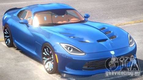 Dodge Viper SRT R1 для GTA 4