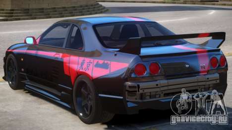 Nissan Skyline GTR PJ2 для GTA 4
