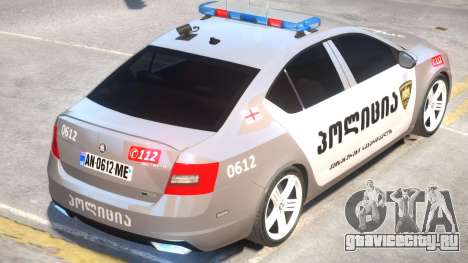 Skoda Octavia Police для GTA 4