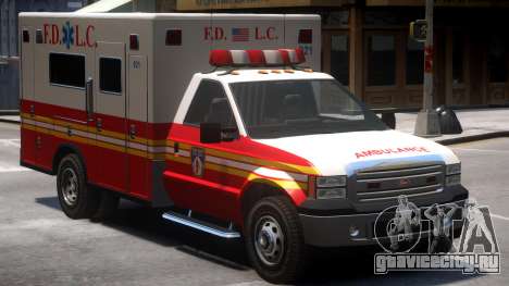 Vapid Sadler Ambulance V2 для GTA 4