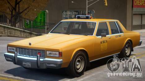 Chevrolet Caprice Taxicar для GTA 4