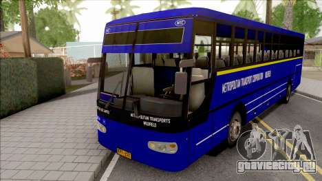 Metropolitan Trans Wilofield Blue Bus для GTA San Andreas
