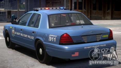 Ford Crown Victoria Military Police для GTA 4