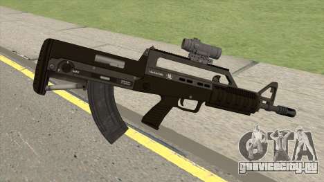 Bullpup Rifle (With Scope V1) GTA V для GTA San Andreas