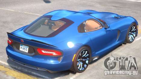 Dodge Viper SRT R1 для GTA 4