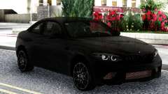 BMW M2 Competition Coupe 2019 Black для GTA San Andreas