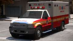 Vapid Sadler Ambulance V2 для GTA 4