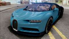 Bugatti Chiron 2017 Blue для GTA San Andreas