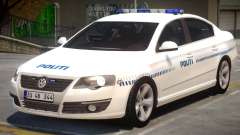 Volkswagen Passat Police для GTA 4