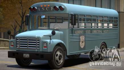 Vapid Prison Bus (Improved) V1.1 для GTA 4