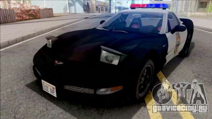 Chevrolet Corvette 1999 Hometown Police для GTA San Andreas