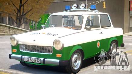 1981 Trabant Police для GTA 4