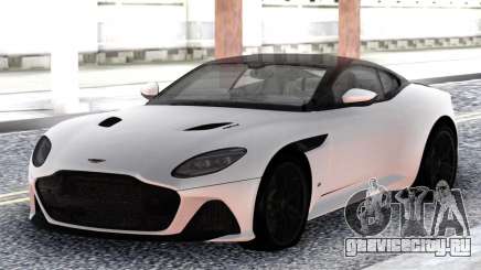 Aston Martin DBS Superleggera 2019 White для GTA San Andreas