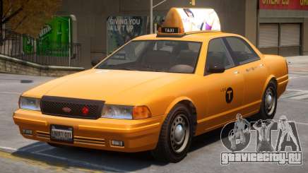 Vapid Stanier Taxi Modern для GTA 4
