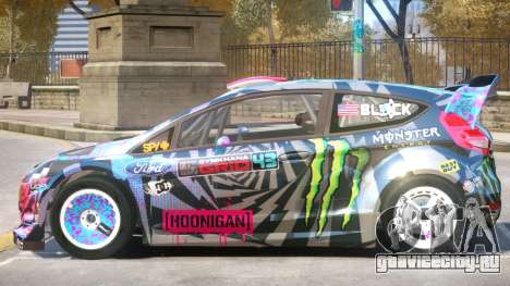 Ford Fiesta Hoonigan PJ для GTA 4