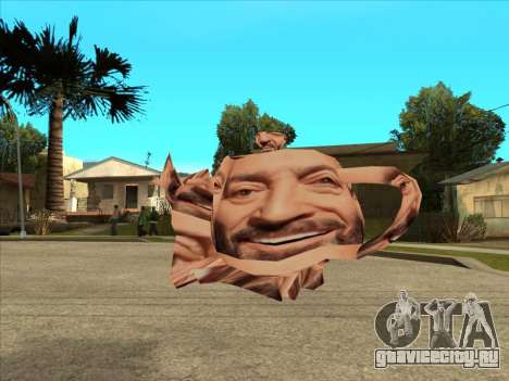 Mikhail Shufutinsky Funny Smiling Flying Teapot для GTA San Andreas