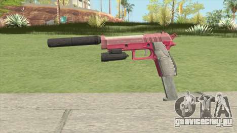 Hawk And Little Pistol GTA V (Pink) V3 для GTA San Andreas