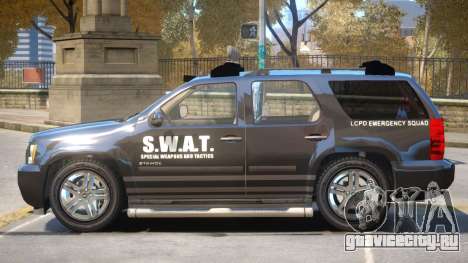 Chevrolet Tahoe V2 SWAT для GTA 4