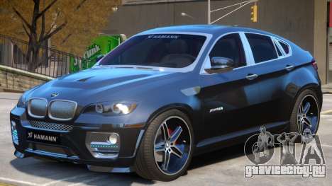 BMW X6 EVO Hamann для GTA 4