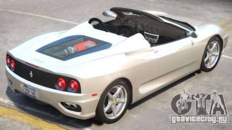 Ferrari 360 Rodster для GTA 4